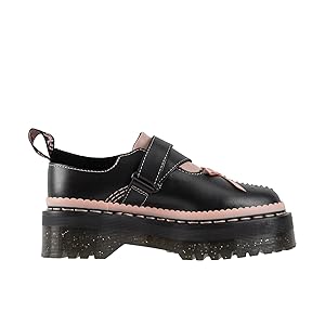 Dr. Martens Women's Kemsley Buckle Platform Shoes, Black